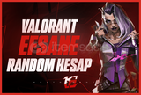 ⭐VALORANT EFSANE RANDOM HESAP ⭐