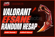⭐ Valorant Efsane Random Hesap ⭐