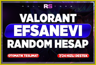 ⭐Valorant Efsanevi Random Hesap ⭐