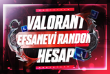 ☘️VALORANT EFSANEVİ RANDOM HESAP✨