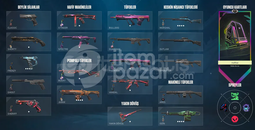 Valorant Eski Sys battlepass'li hesap