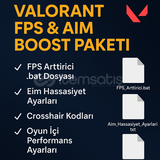  Valorant FPS & Aim Boost Paketi (v1.0)