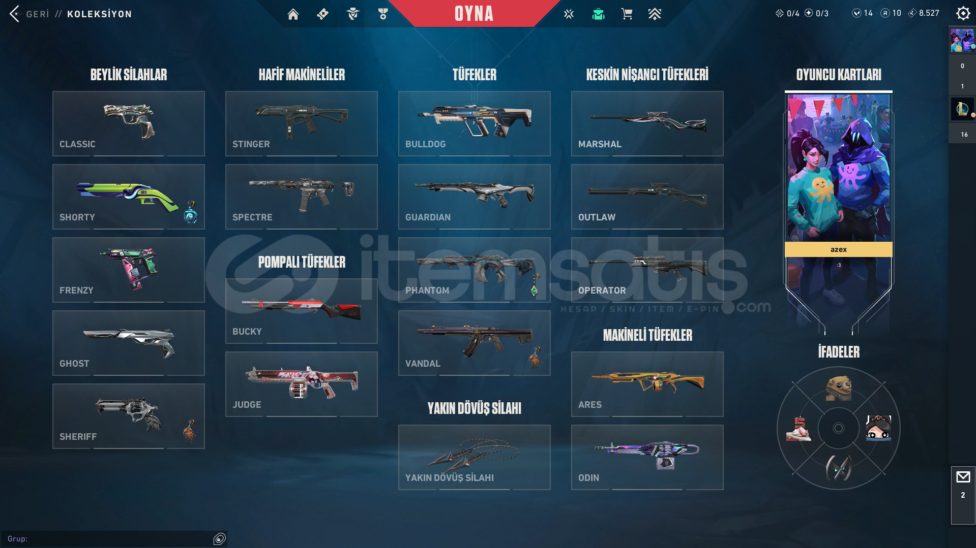 Valorant VCT Karambit + Full Dolu Hesap  Valorant VCT Karambit + Full Dolu Hesap