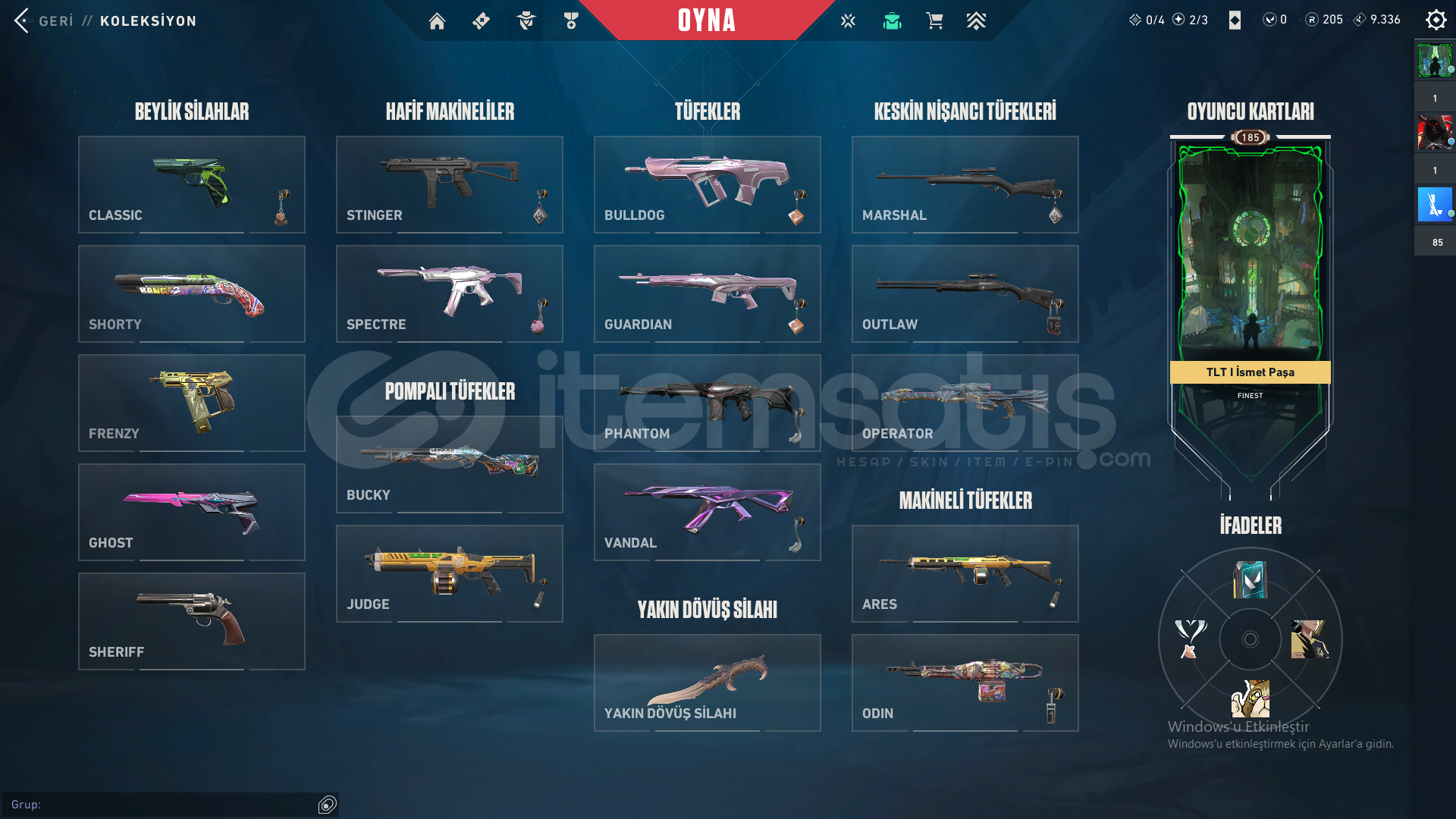 VALORANT GMAİLLİ SKİNLİ HESAP VALORANT GMAİLLİ SKİNLİ HESAP