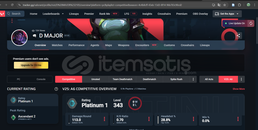 VALORANT GOLD ELO HESAP