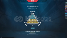 Valorant Gümüş 1 hesap ACİLL 242 LVL MAİNLİK ÇAR