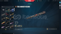 valorant özel harekat kelebekli ve dopdolu set