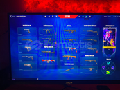 valorant hesab 1 ve 10 skin vardır