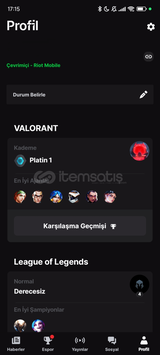 Valorant Hesabı/Champions 2024 Phantom + Full 