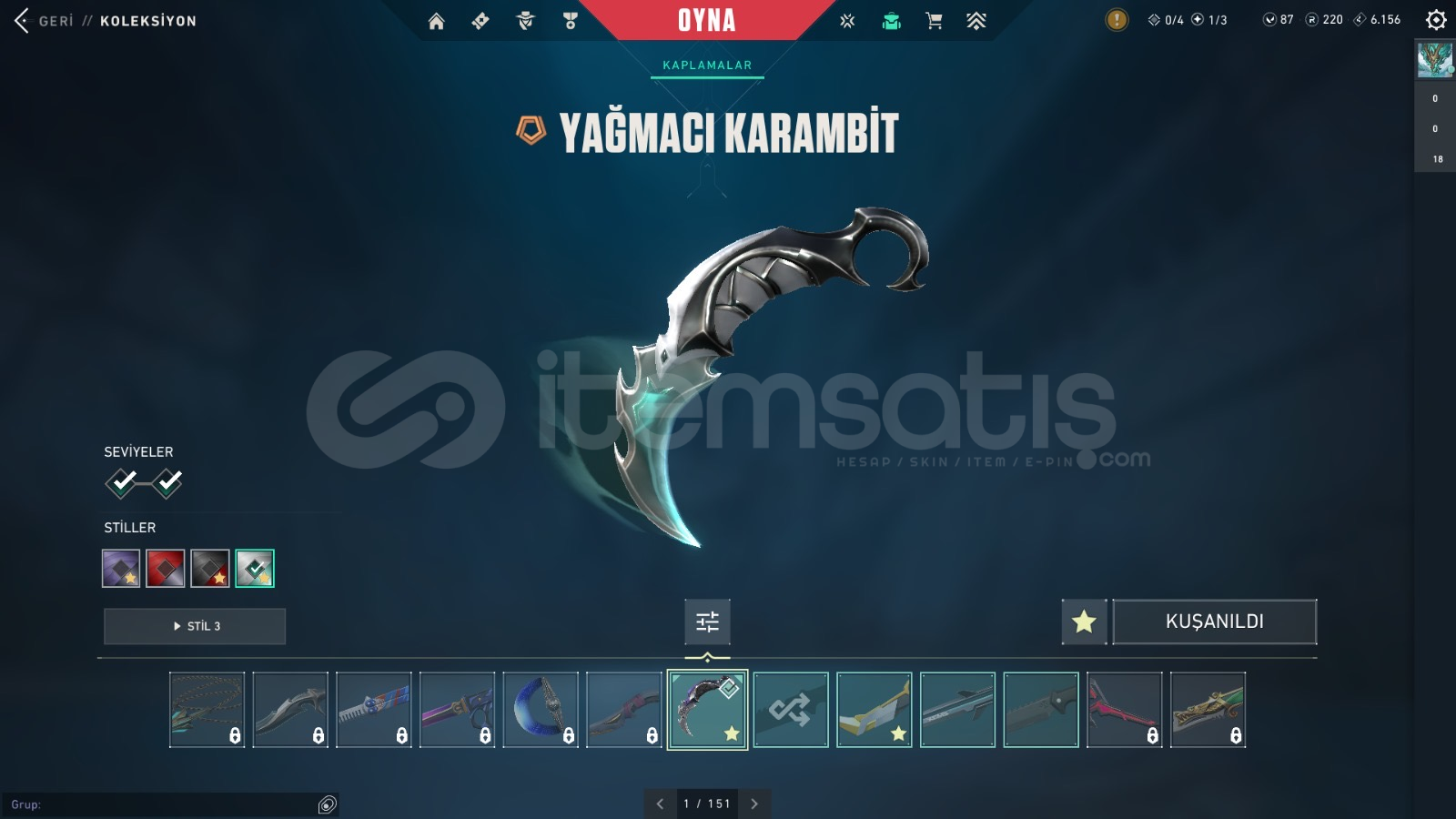 Valorant hesabı satılık Valorant hesabı satılık