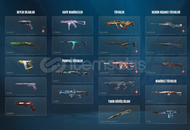 Valorant Hesabı Satılır!!! Peak 188rr 347 LEVEL