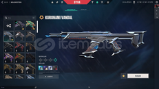 valorant hesabı vandal sheriffli skinli