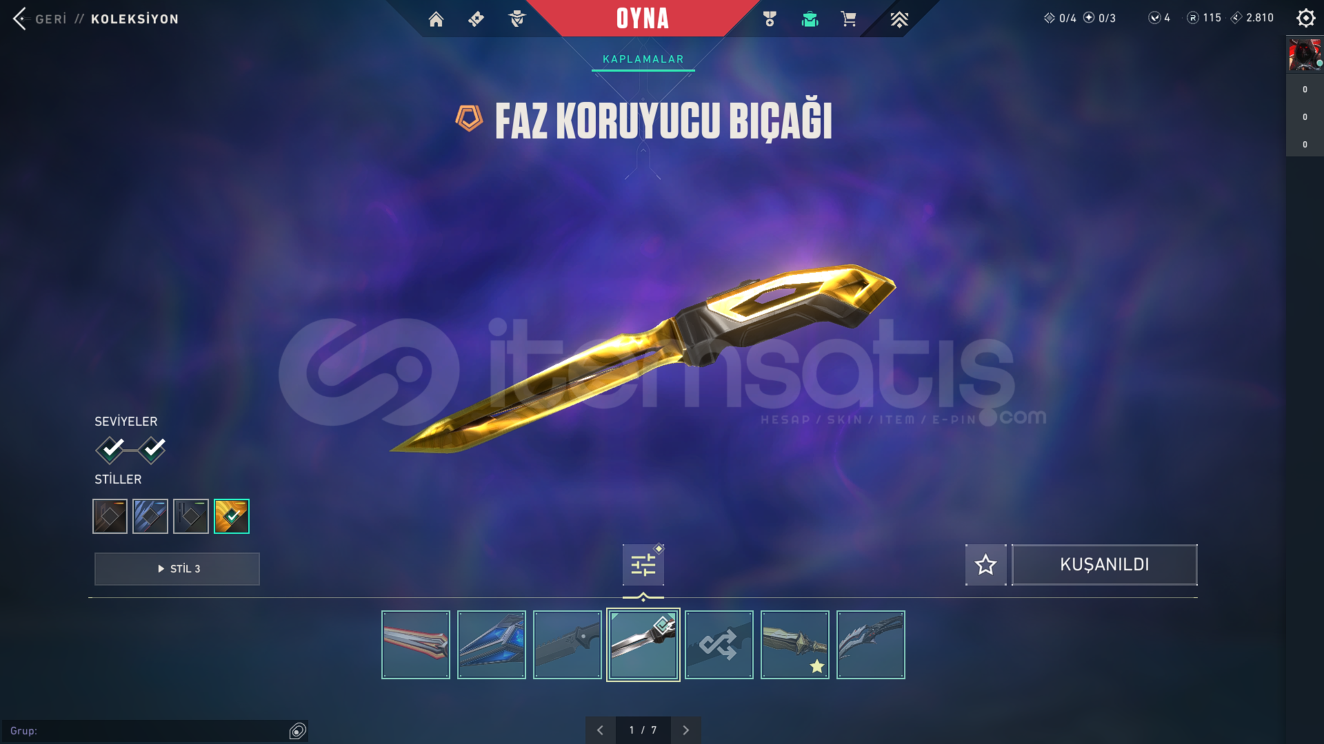 Valorant Hesabım Satılıktır | 5973₺ Harcama |  Valorant Hesabım Satılıktır | 5973₺ Harcama |