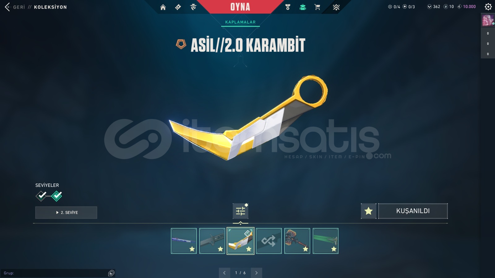 Valorant hesabımı satıyorum. PAZARLIK VAR! Valorant hesabımı satıyorum. PAZARLIK VAR!