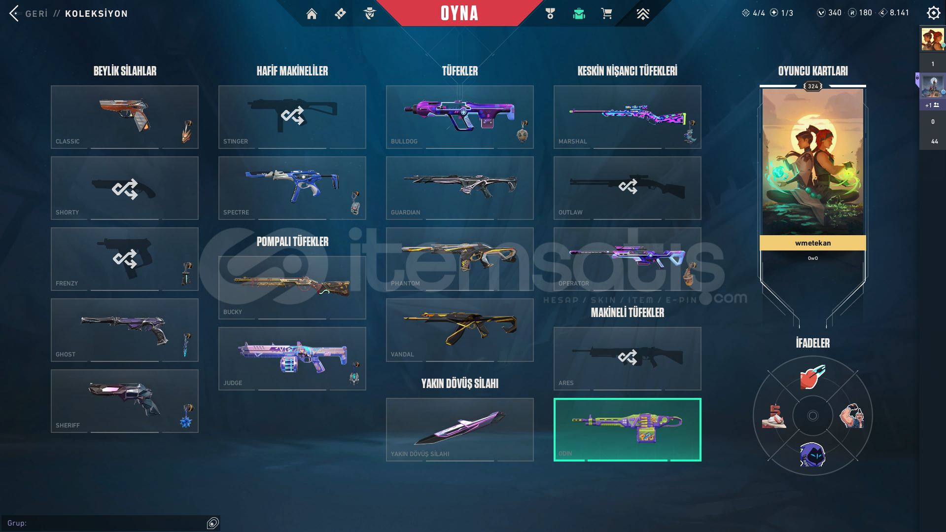 Valorant 9 Bin+ TL Yatırılmış Hesap (İlk Sahip) Valorant 9 Bin+ TL Yatırılmış Hesap (İlk Sahip)