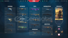 ???? VALORANT HESAP SATILIK – ZENGİN ENVANTER ????