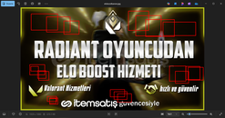 VALORANT İSTEDİĞİNİZ RANKA BOOST YAPILIR