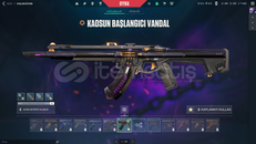 Valorant KAOS VANDAL,BALTALI,HANCERLİ TR HESAP