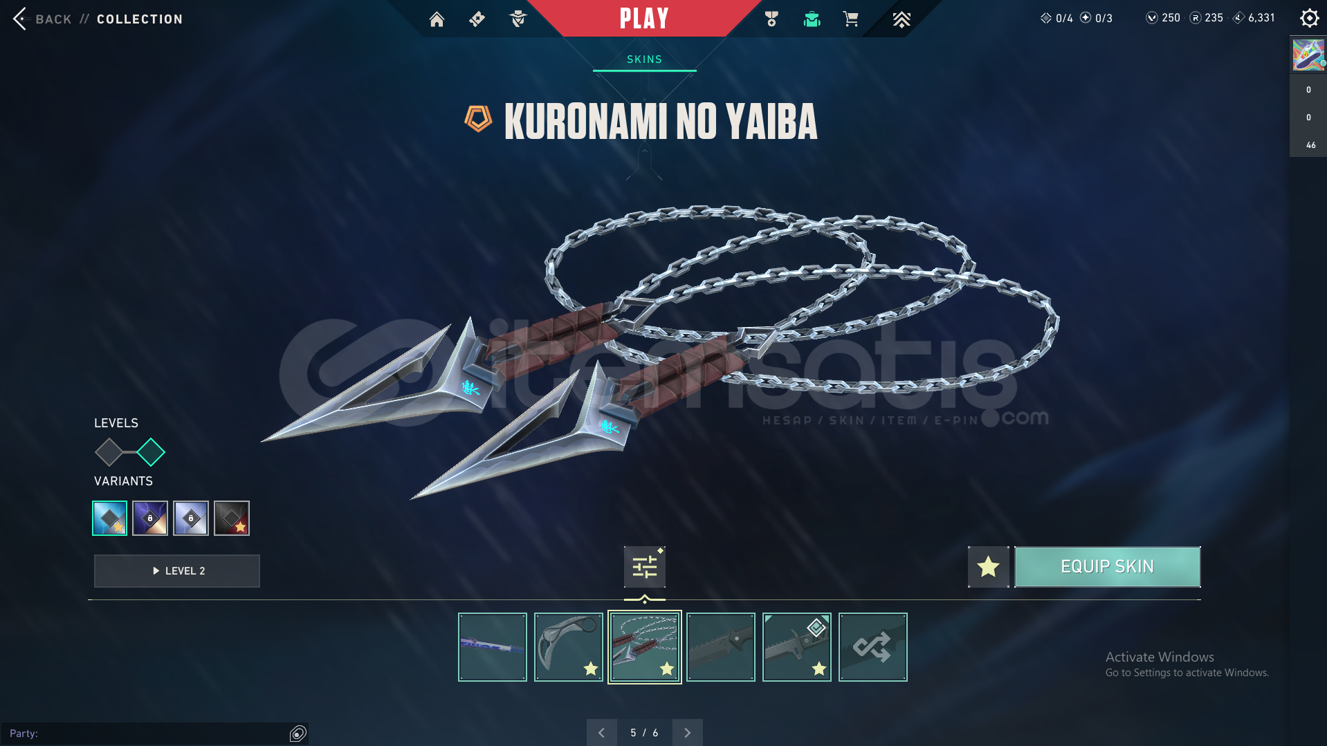 VALORANT - KURONAMI SETLI MAIN HESAP VALORANT - KURONAMI SETLI MAIN HESAP