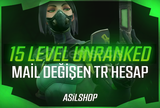 ⭐ VALORANT MAİL DEĞİŞEN 15 LEVEL HESAPLAR