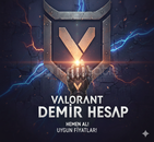 VALORANT MAİL ONAYSIZ DEMİR HESAPLAR - DÜŞÜK MMR