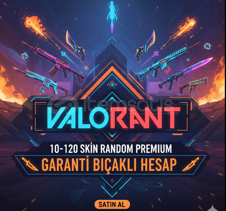 VALORANT MAİLLİ 10-120 PREMİUM RANDOM HESAP! VALORANT MAİLLİ 10-120 PREMİUM RANDOM HESAP!