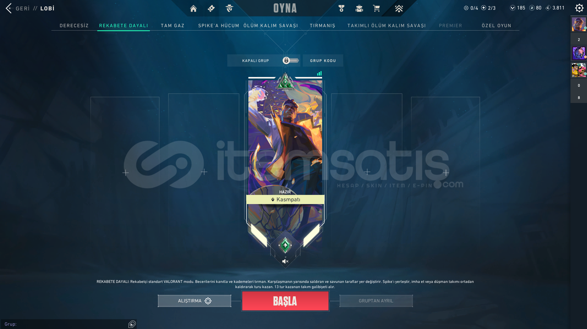 Valorant Mainlemelik Champions 25 setli Hesap Valorant Mainlemelik Champions 25 setli Hesap