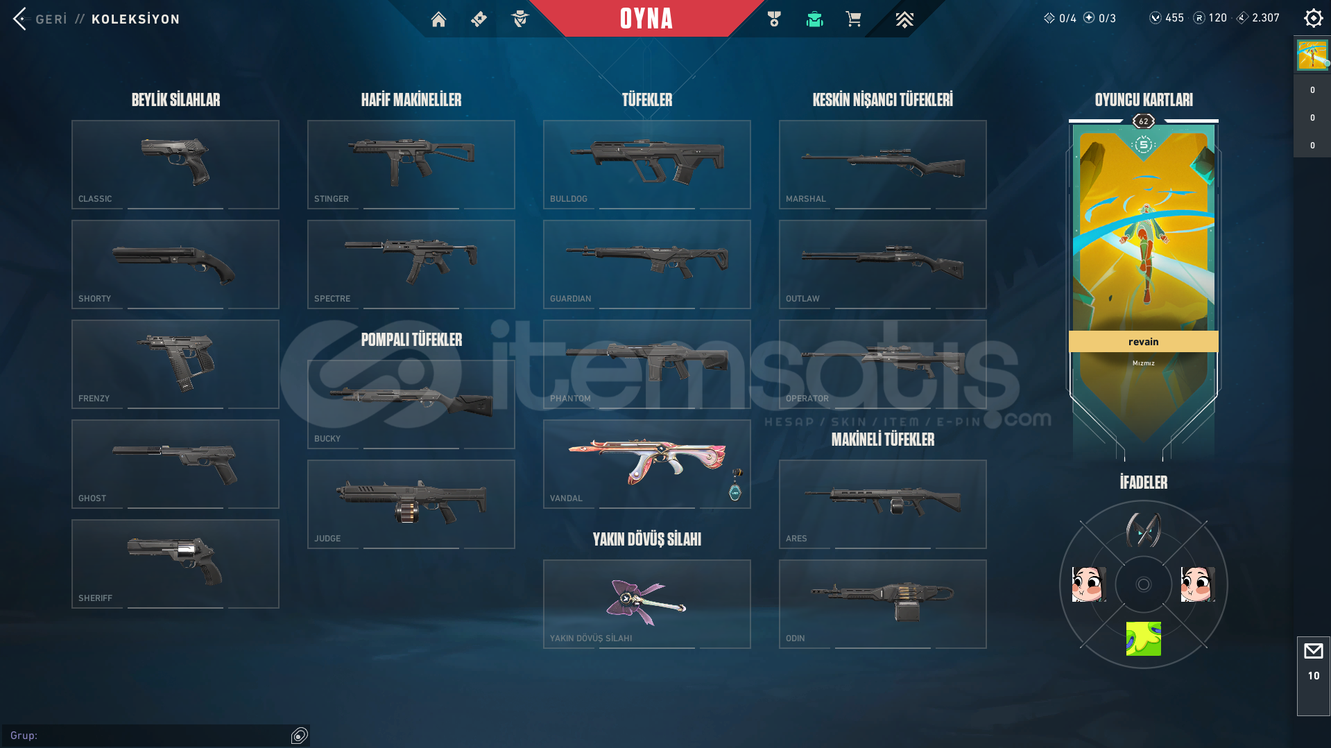 valorant mainlemelik ucuz hesap (evori setli) valorant mainlemelik ucuz hesap (evori setli)