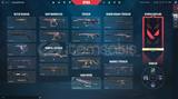 Valorant mainlik battlepass bıçaklı hesap