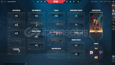 Valorant Mainlik Diamond 3 Bolca skinli Hesap