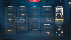 Valorant mainlik dolu hesap