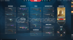 VALORANT MAİNLİK FULL+FULL HESAP(LOL DE VARDIR)