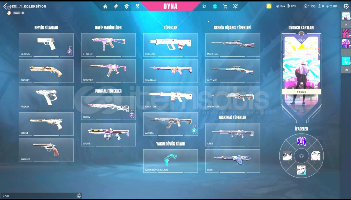 Valorant İlk mailli 11K harcanmis en ucuz hesap Valorant İlk mailli 11K harcanmis en ucuz hesap