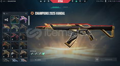 valorant müq hesap champıons 2025 vandal var 