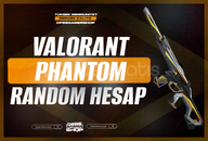 ⭐Valorant Phantom Garantili Random Hesap ⭐