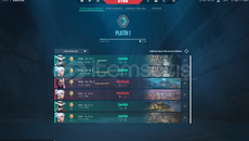 VALORANT PLAT 1 MAİL DEĞİŞEN YÜKSEK MMR HESAP