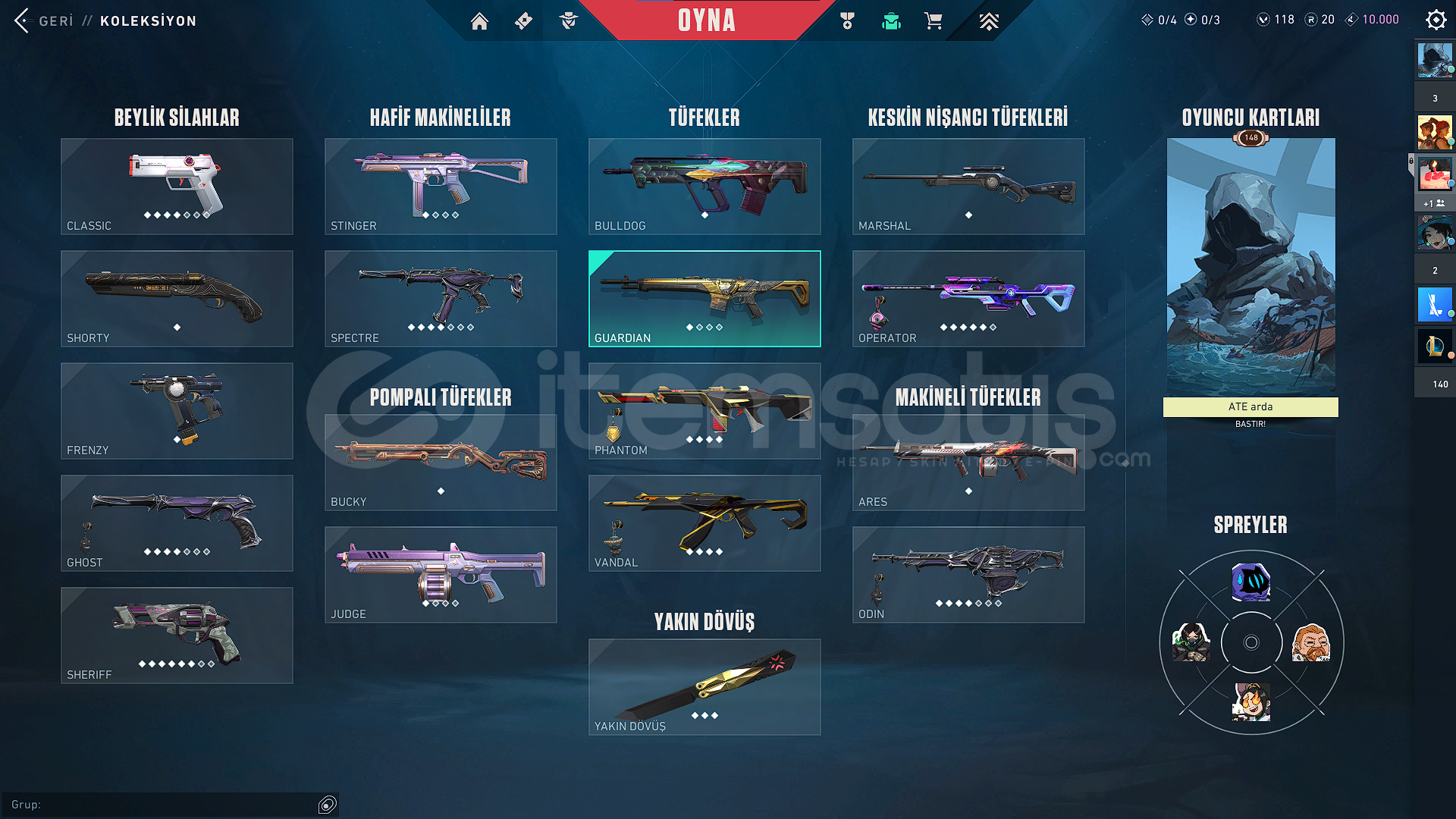 Valorant Plat 3 Full artı Full Hesap Valorant Plat 3 Full artı Full Hesap