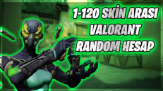 Valorant Premium 1-120 Random Hesap Valorant Premium 1-120 Random Hesap