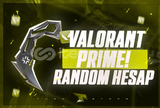 VALORANT PRİME RANDOM HESAP