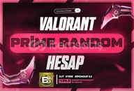 ⭐VALORANT PRİME RANDOM HESAP⭐