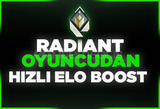 Valorant Radiant Oyuncudan Elo Boost (HIZLI)