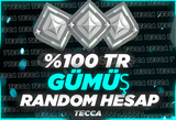 VALORANT RANDOM GÜMÜŞ HESAP %100TR