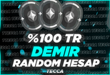 VALORANT RANDOM DEMİR HESAP %100TR