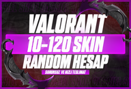 ⭐%100 TR 10-120 SKIN GARANTILI HESAP | VALORANT⭐