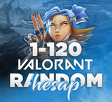 ⭐VALORANT RANDOM HESAP 1-120 ARASI ⭐
