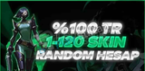 VALORANT RANDOM HESAP 1-120 SKİN???? %100 TR