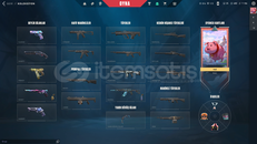 ⭐RGX KARAMBİT'li 2 Vandal, 1 Phantomlu Hesap