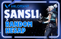 ⭐Valorant Şanslı Random Hesap ⭐