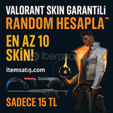 Valorant Skin Yağmuru En Az 10 Skinli Hesaplar!