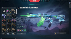 ⭐️ VALORANT SKINLI DIA HESAP ⭐️